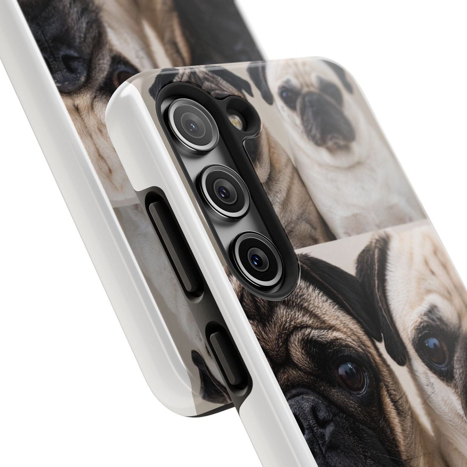 Grumble Lo-Fi Pug Phone Case | Tough Case | Roly & Mabel Pug Portrait | Funny Pug Gift | Lo-Fi Study Vibes - Image 74