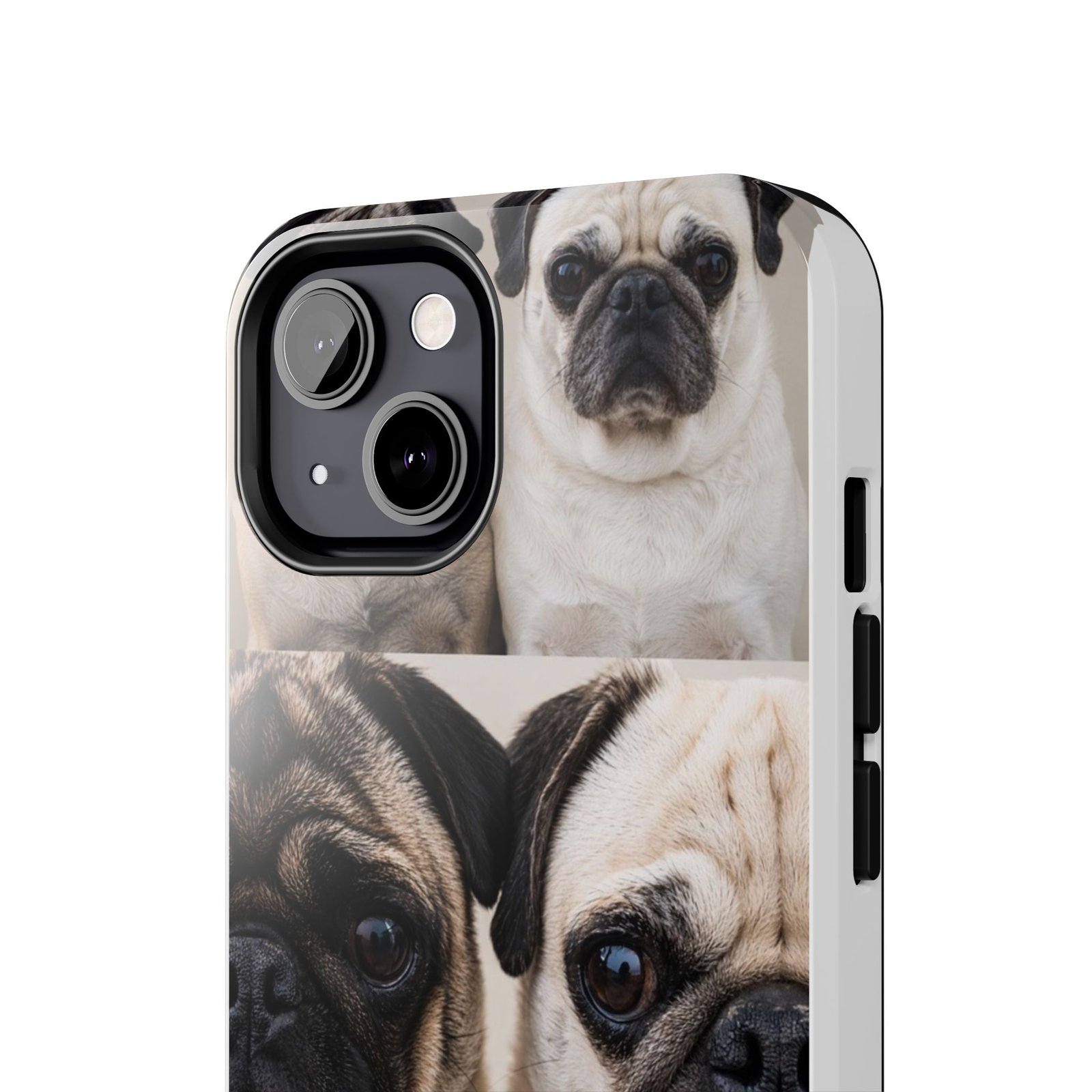 Grumble Lo-Fi Pug Phone Case | Tough Case | Roly & Mabel Pug Portrait | Funny Pug Gift | Lo-Fi Study Vibes - Image 32