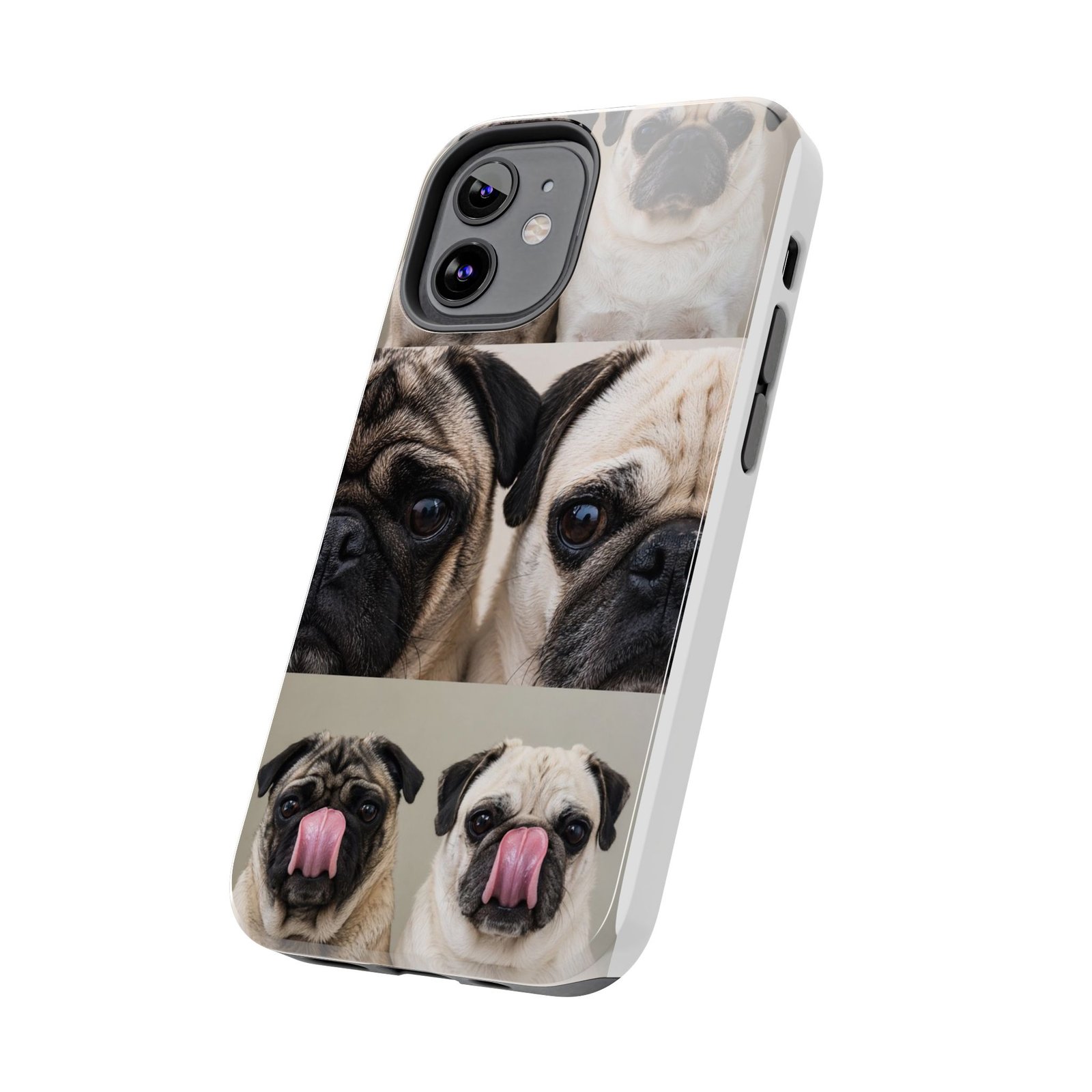 Grumble Lo-Fi Pug Phone Case | Tough Case | Roly & Mabel Pug Portrait | Funny Pug Gift | Lo-Fi Study Vibes - Image 19