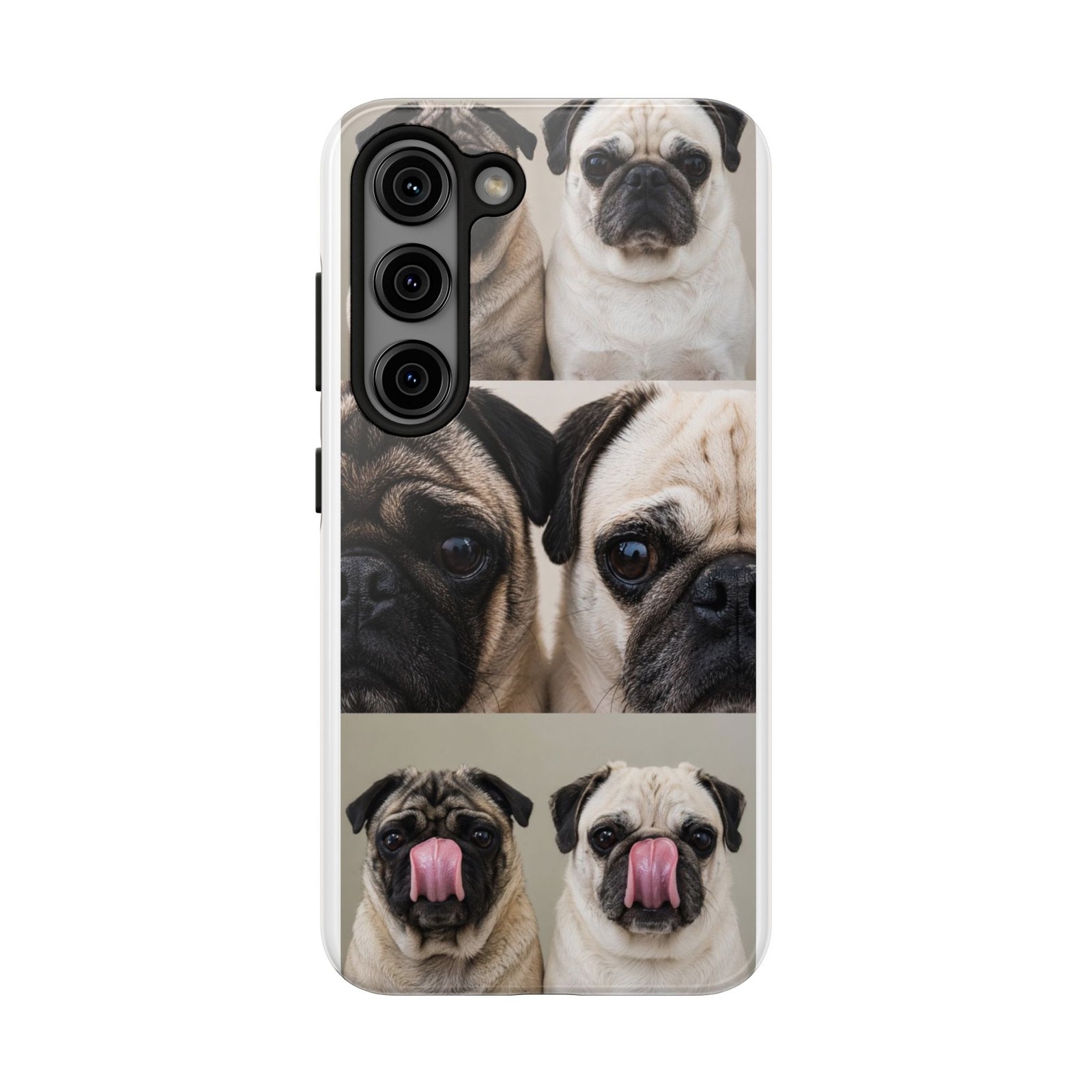 Grumble Lo-Fi Pug Phone Case | Tough Case | Roly & Mabel Pug Portrait | Funny Pug Gift | Lo-Fi Study Vibes - Image 73