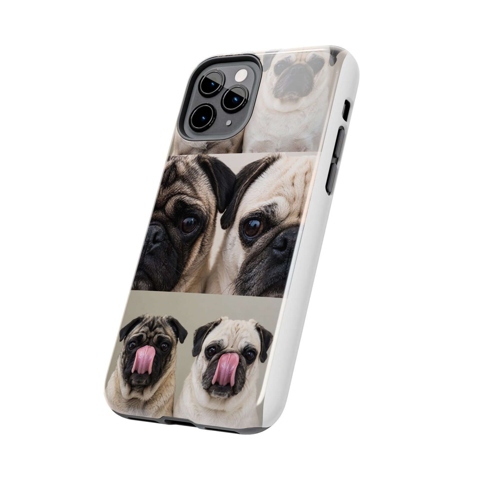 Grumble Lo-Fi Pug Phone Case | Tough Case | Roly & Mabel Pug Portrait | Funny Pug Gift | Lo-Fi Study Vibes - Image 7