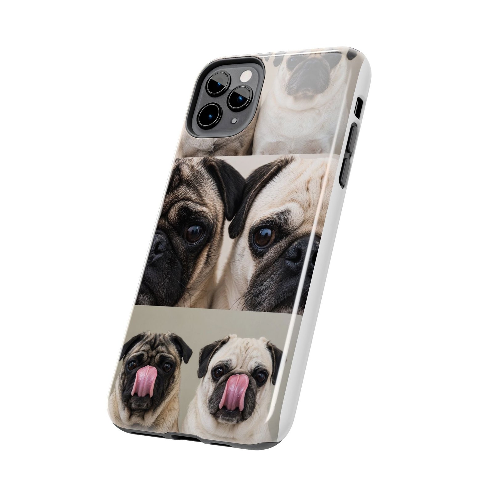Grumble Lo-Fi Pug Phone Case | Tough Case | Roly & Mabel Pug Portrait | Funny Pug Gift | Lo-Fi Study Vibes - Image 11