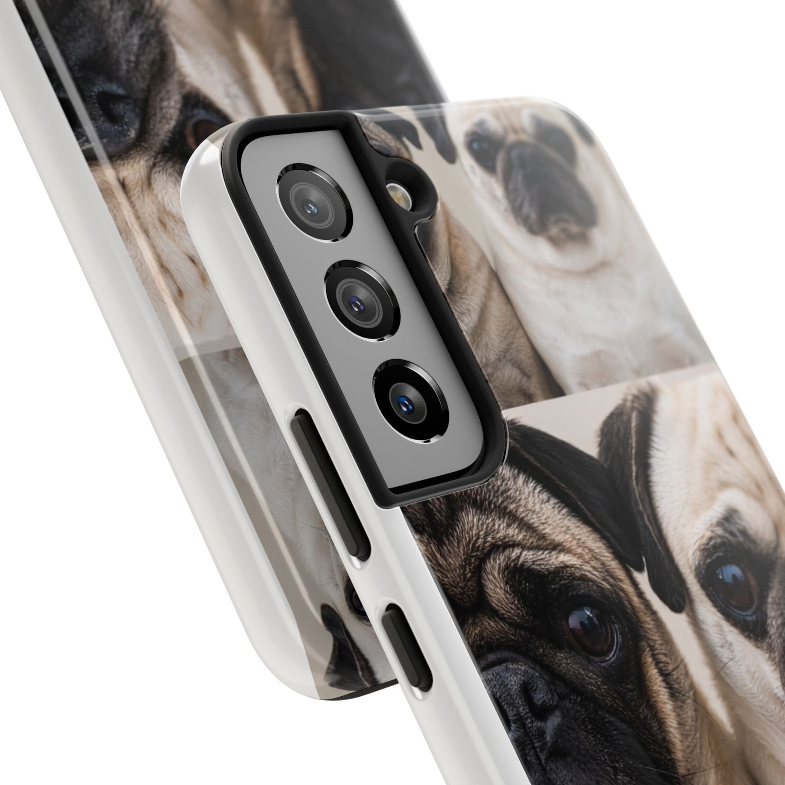 Grumble Lo-Fi Pug Phone Case | Tough Case | Roly & Mabel Pug Portrait | Funny Pug Gift | Lo-Fi Study Vibes - Image 78