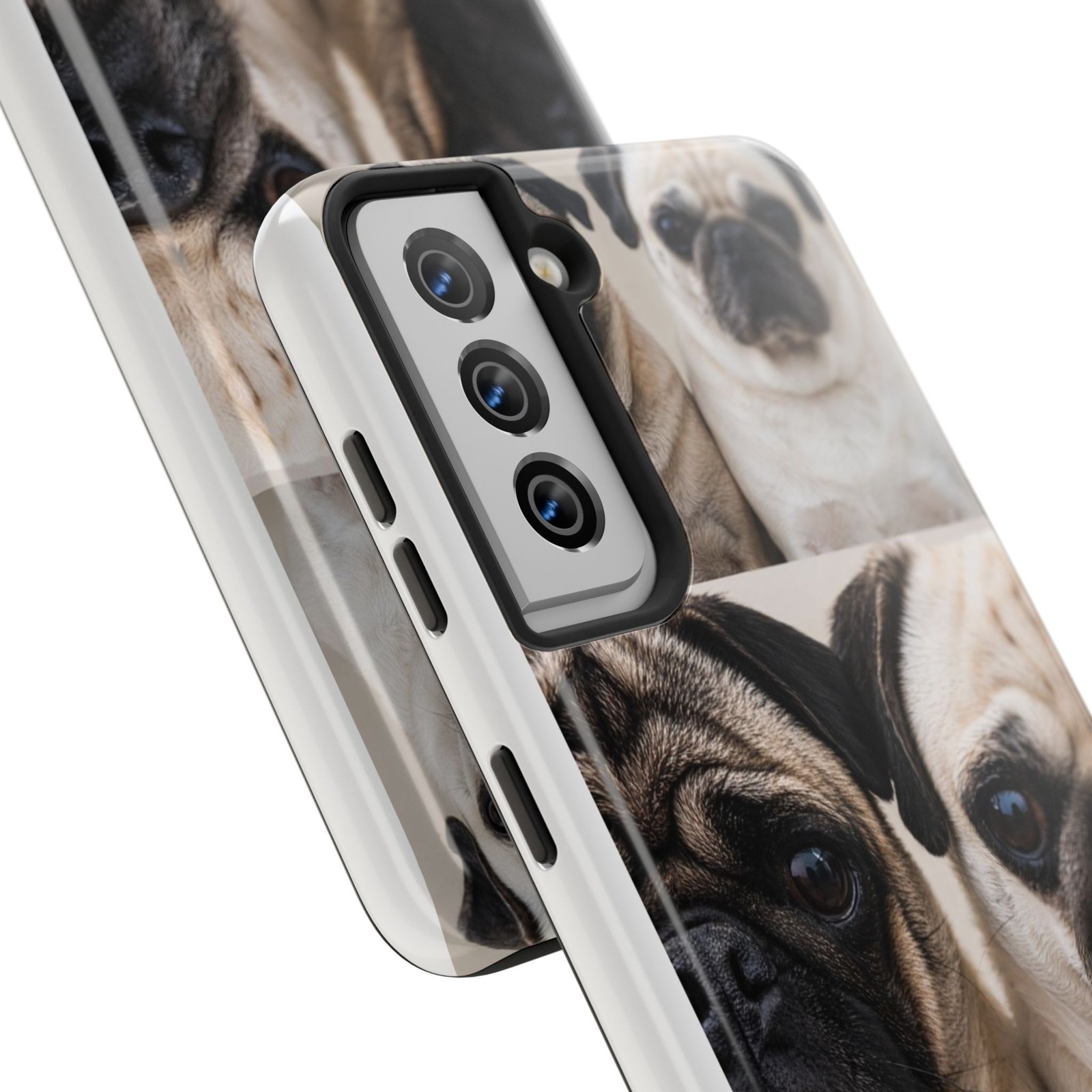 Grumble Lo-Fi Pug Phone Case | Tough Case | Roly & Mabel Pug Portrait | Funny Pug Gift | Lo-Fi Study Vibes - Image 82