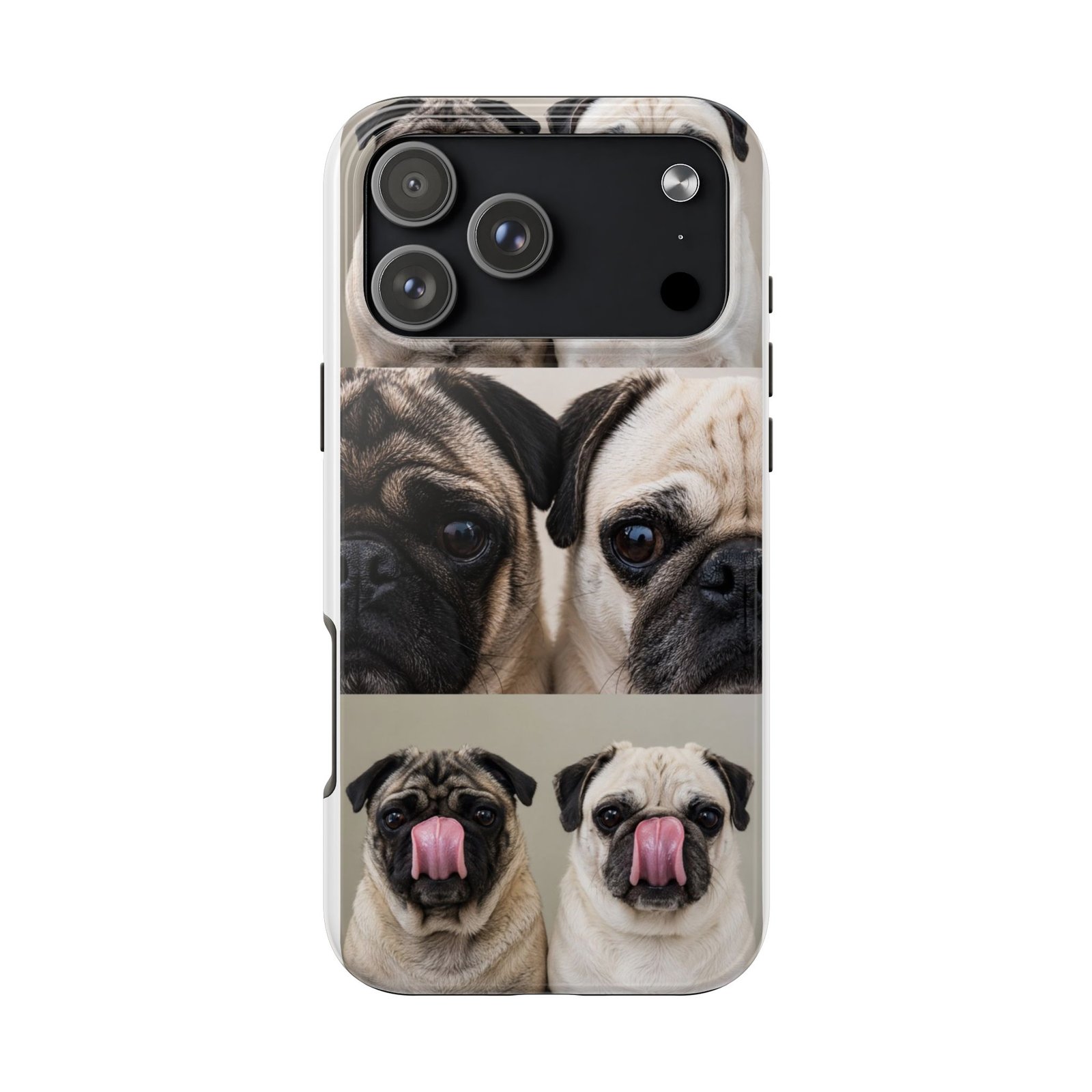 Grumble Lo-Fi Pug Phone Case | Tough Case | Roly & Mabel Pug Portrait | Funny Pug Gift | Lo-Fi Study Vibes - Image 102