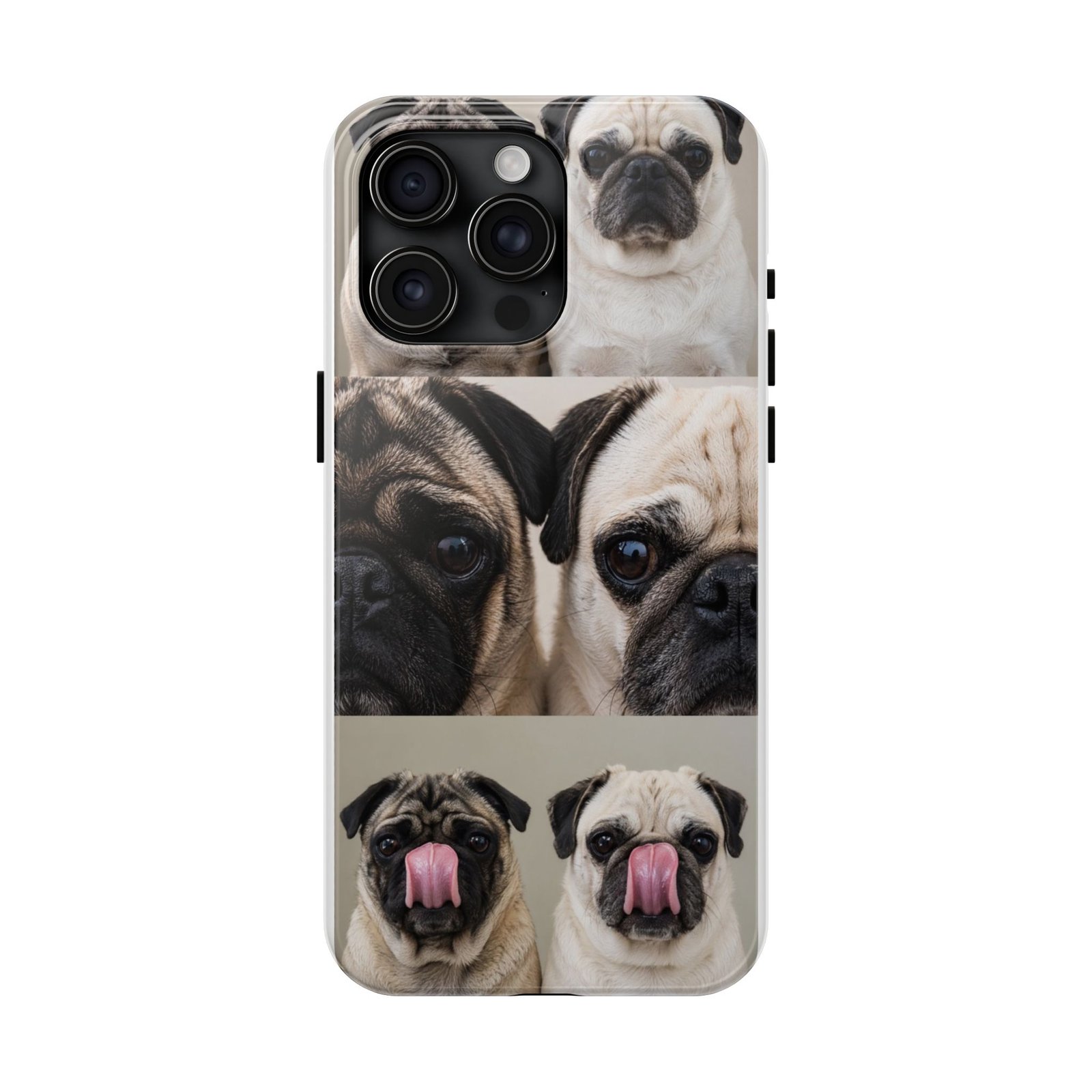 Grumble Lo-Fi Pug Phone Case | Tough Case | Roly & Mabel Pug Portrait | Funny Pug Gift | Lo-Fi Study Vibes - Image 65