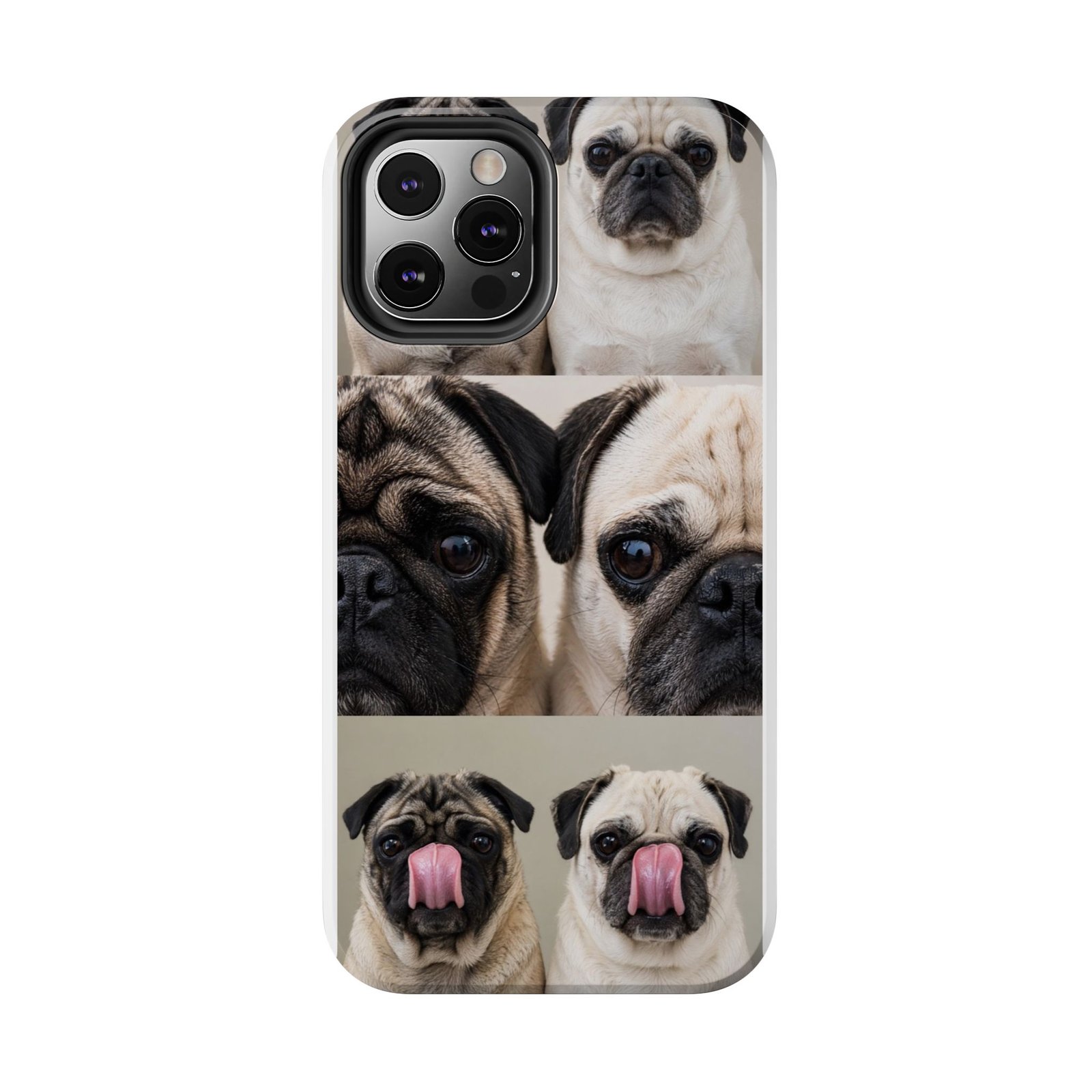 Grumble Lo-Fi Pug Phone Case | Tough Case | Roly & Mabel Pug Portrait | Funny Pug Gift | Lo-Fi Study Vibes - Image 22