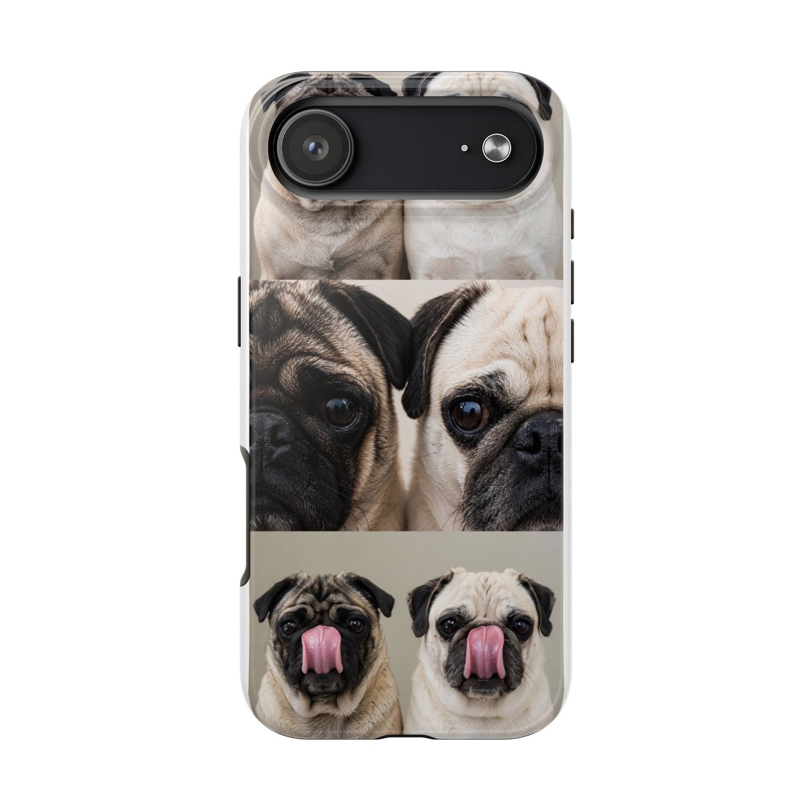 Grumble Lo-Fi Pug Phone Case | Tough Case | Roly & Mabel Pug Portrait | Funny Pug Gift | Lo-Fi Study Vibes - Image 103