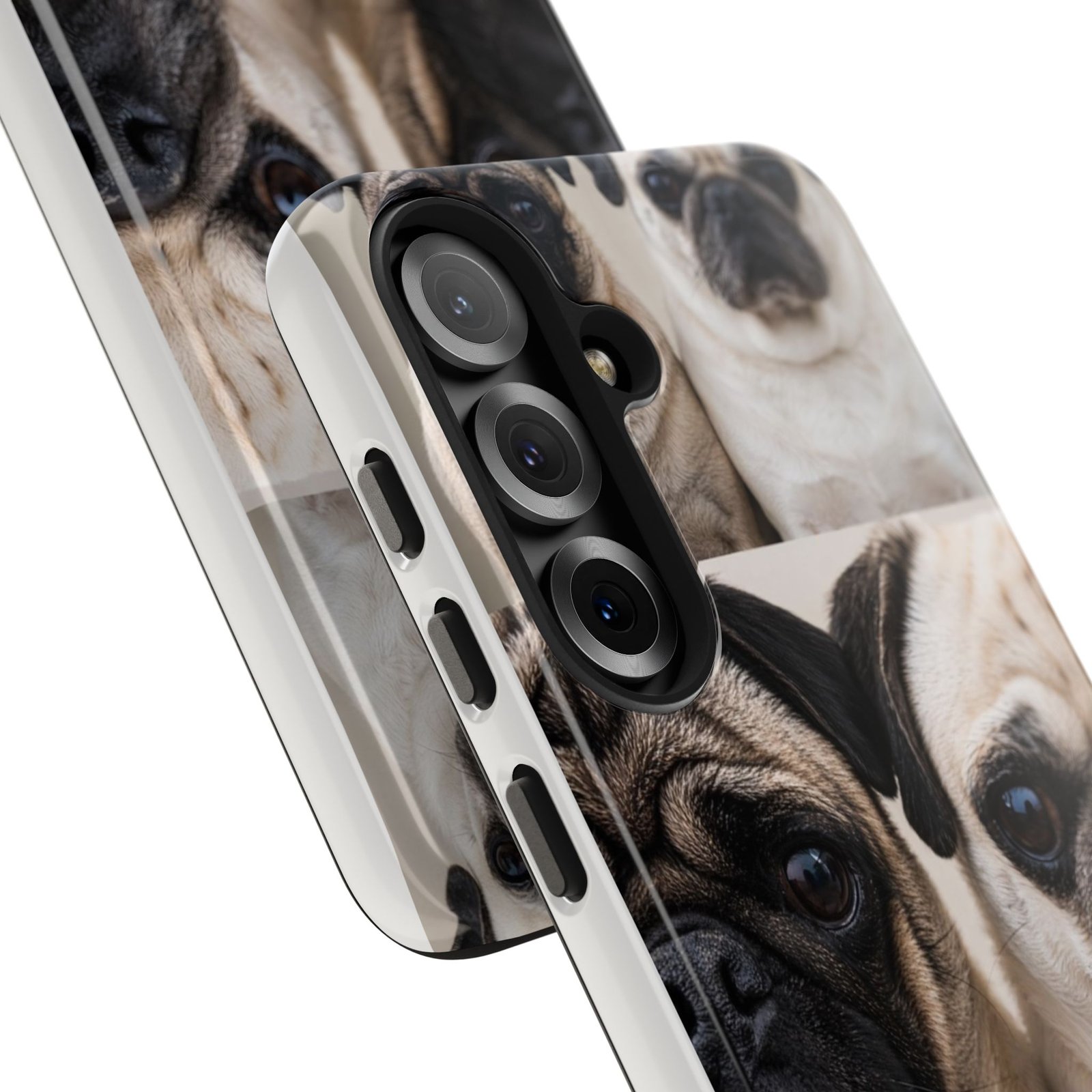 Grumble Lo-Fi Pug Phone Case | Tough Case | Roly & Mabel Pug Portrait | Funny Pug Gift | Lo-Fi Study Vibes - Image 98