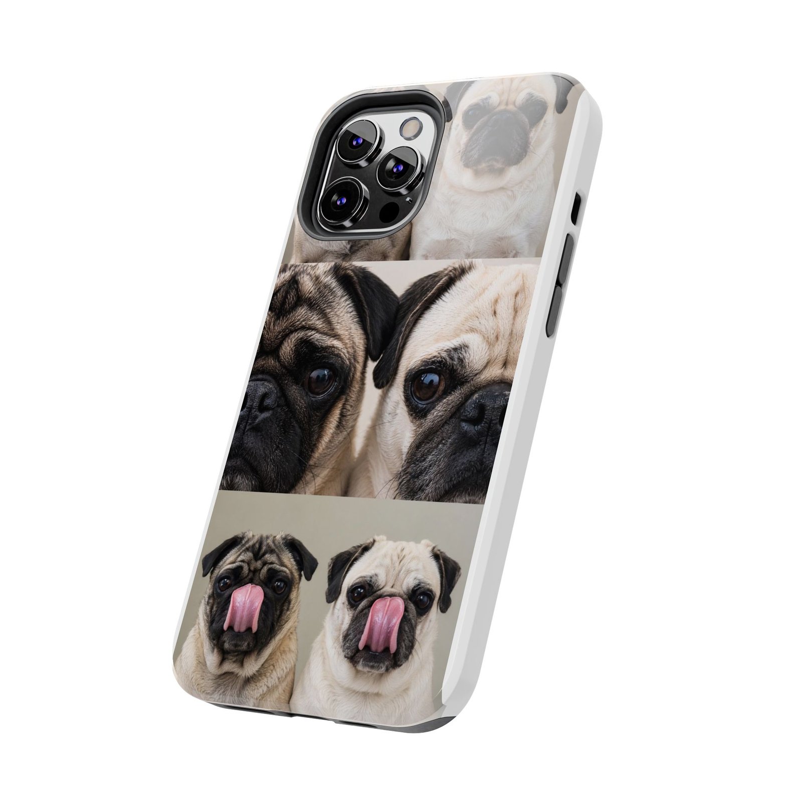 Grumble Lo-Fi Pug Phone Case | Tough Case | Roly & Mabel Pug Portrait | Funny Pug Gift | Lo-Fi Study Vibes - Image 27