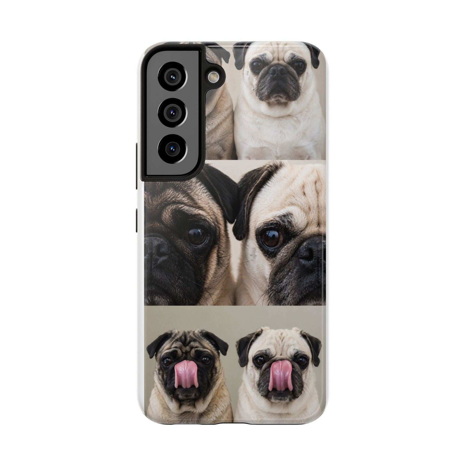 Grumble Lo-Fi Pug Phone Case | Tough Case | Roly & Mabel Pug Portrait | Funny Pug Gift | Lo-Fi Study Vibes - Image 77