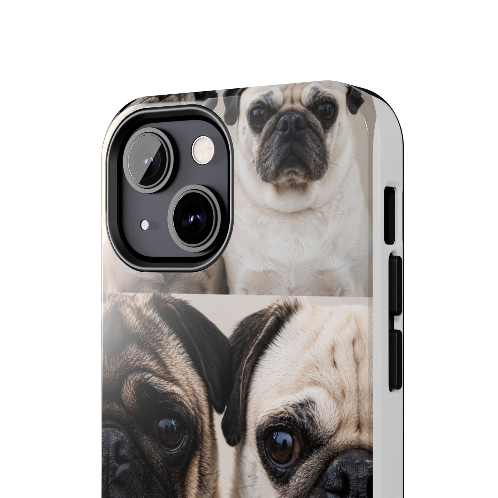 Grumble Lo-Fi Pug Phone Case | Tough Case | Roly & Mabel Pug Portrait | Funny Pug Gift | Lo-Fi Study Vibes - Image 36