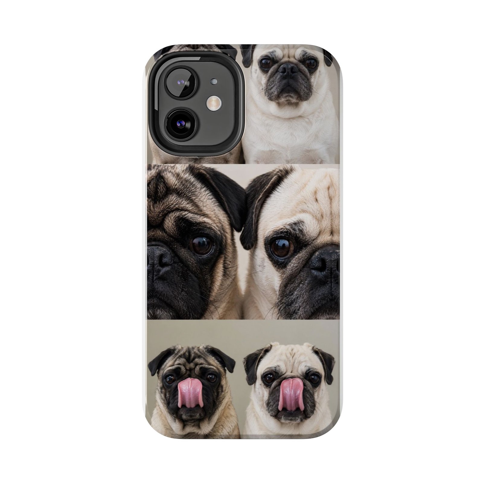 Grumble Lo-Fi Pug Phone Case | Tough Case | Roly & Mabel Pug Portrait | Funny Pug Gift | Lo-Fi Study Vibes - Image 18