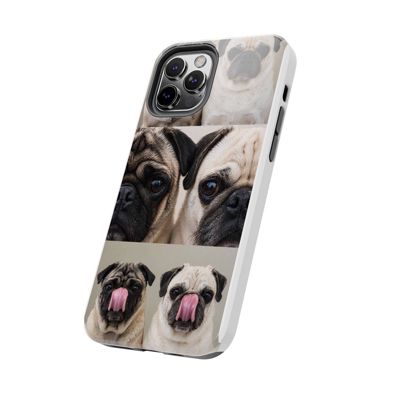 Grumble Lo-Fi Pug Phone Case | Tough Case | Roly & Mabel Pug Portrait | Funny Pug Gift | Lo-Fi Study Vibes - Image 23