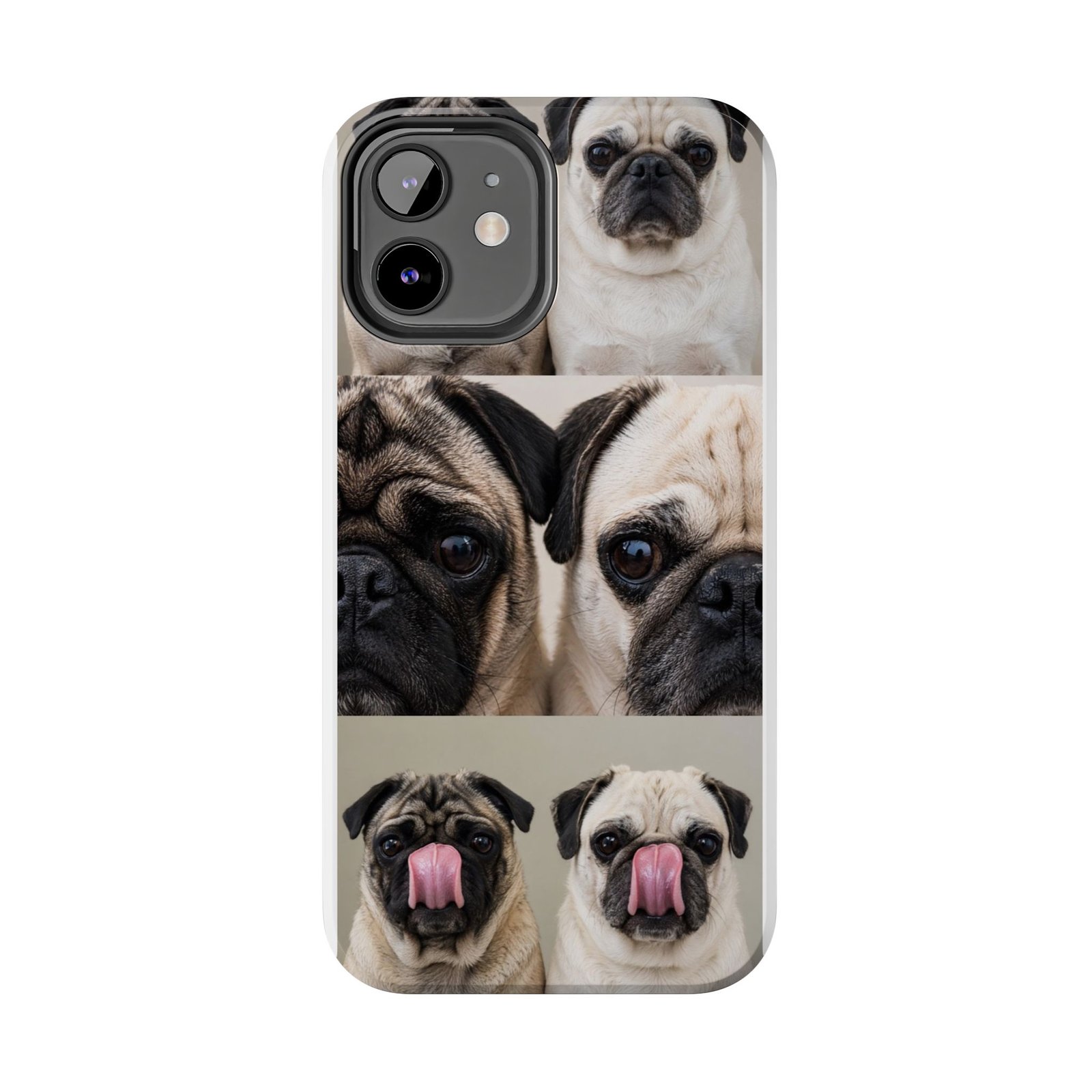Grumble Lo-Fi Pug Phone Case | Tough Case | Roly & Mabel Pug Portrait | Funny Pug Gift | Lo-Fi Study Vibes - Image 14