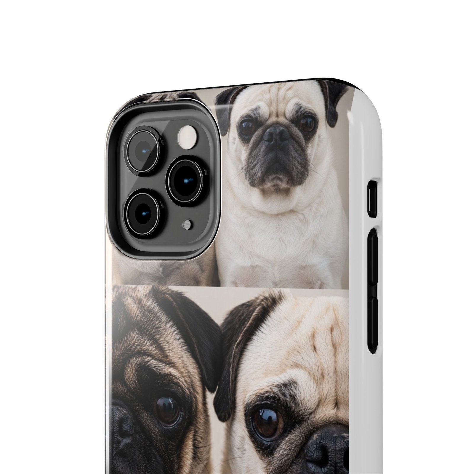 Grumble Lo-Fi Pug Phone Case | Tough Case | Roly & Mabel Pug Portrait | Funny Pug Gift | Lo-Fi Study Vibes - Image 8