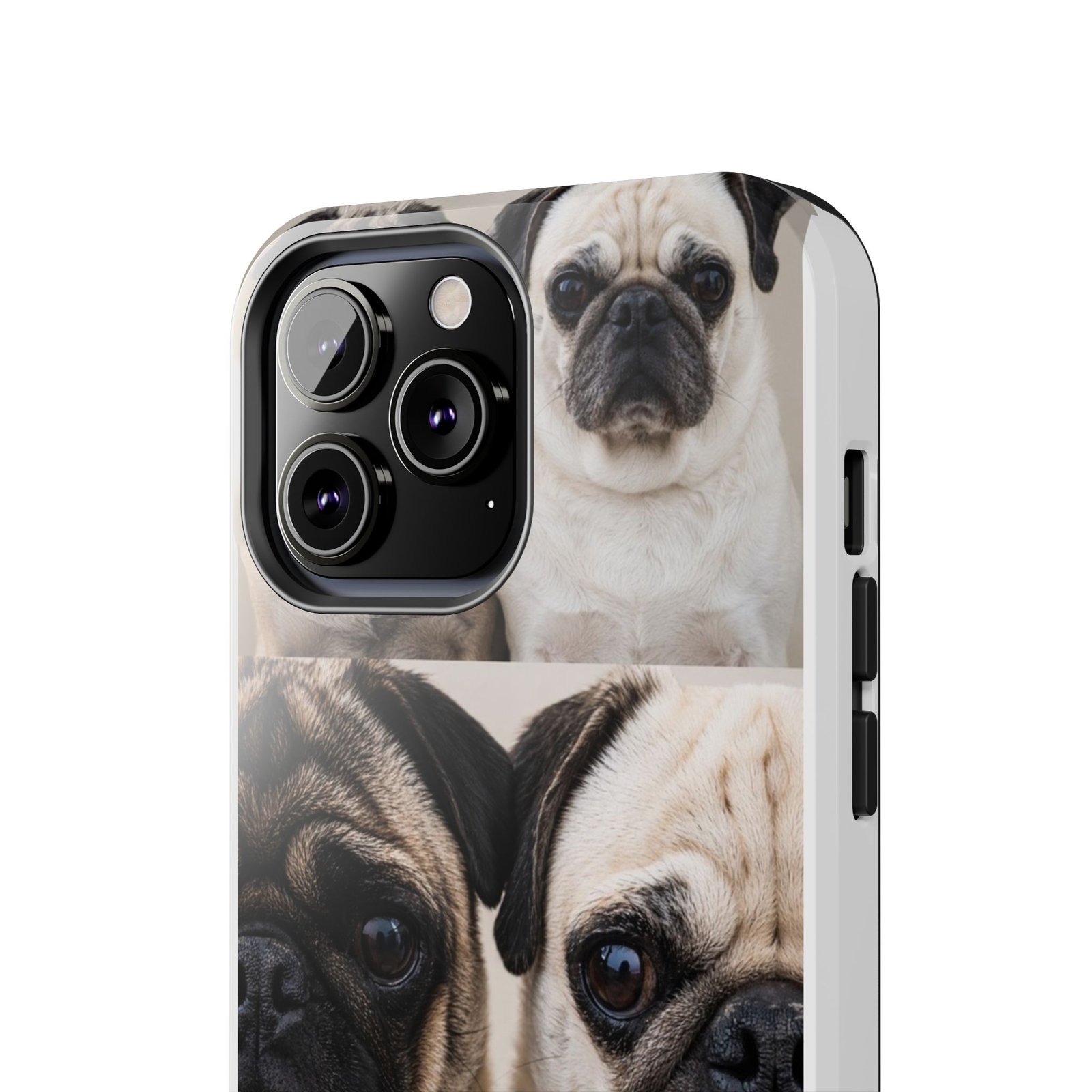 Grumble Lo-Fi Pug Phone Case | Tough Case | Roly & Mabel Pug Portrait | Funny Pug Gift | Lo-Fi Study Vibes - Image 44