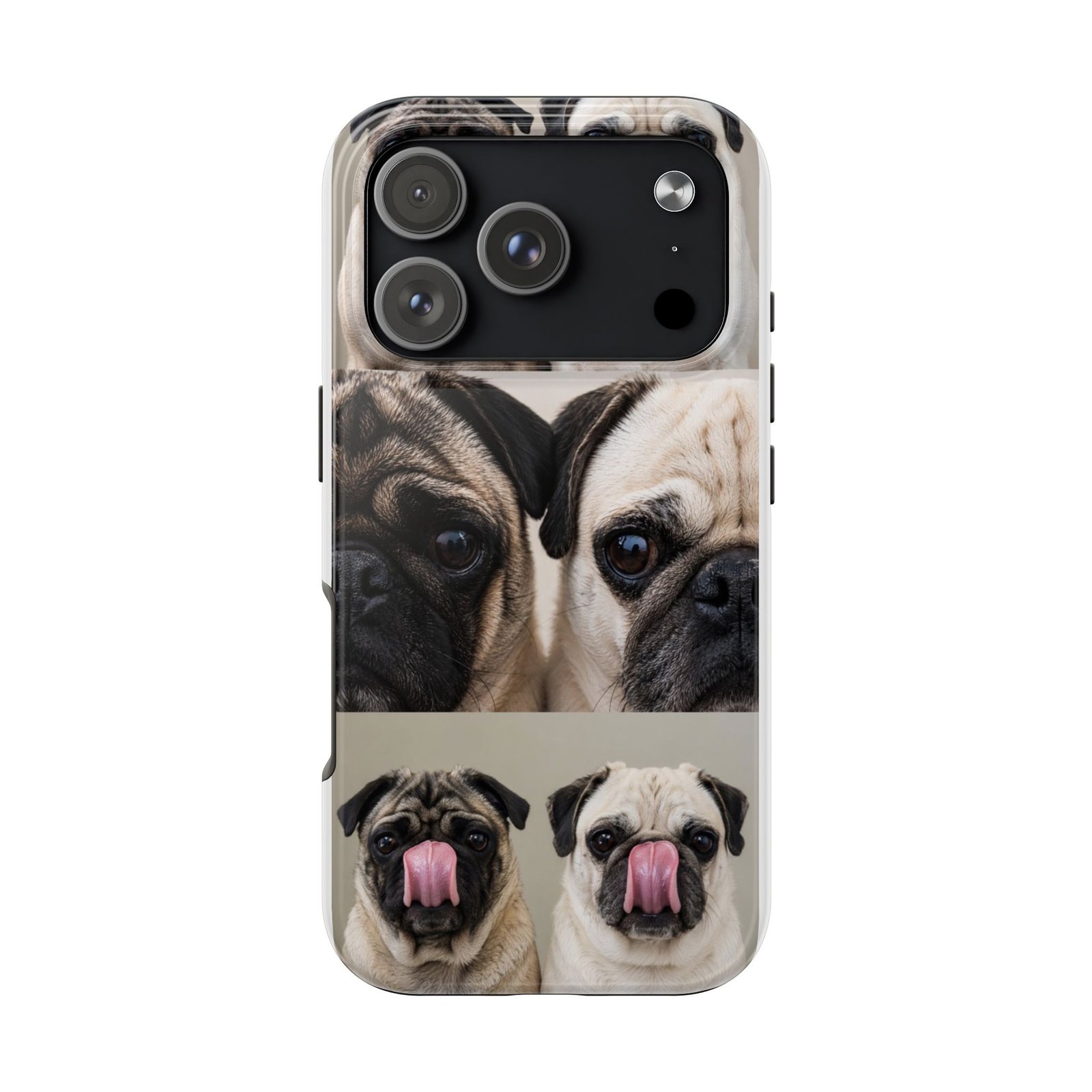 Grumble Lo-Fi Pug Phone Case | Tough Case | Roly & Mabel Pug Portrait | Funny Pug Gift | Lo-Fi Study Vibes - Image 101